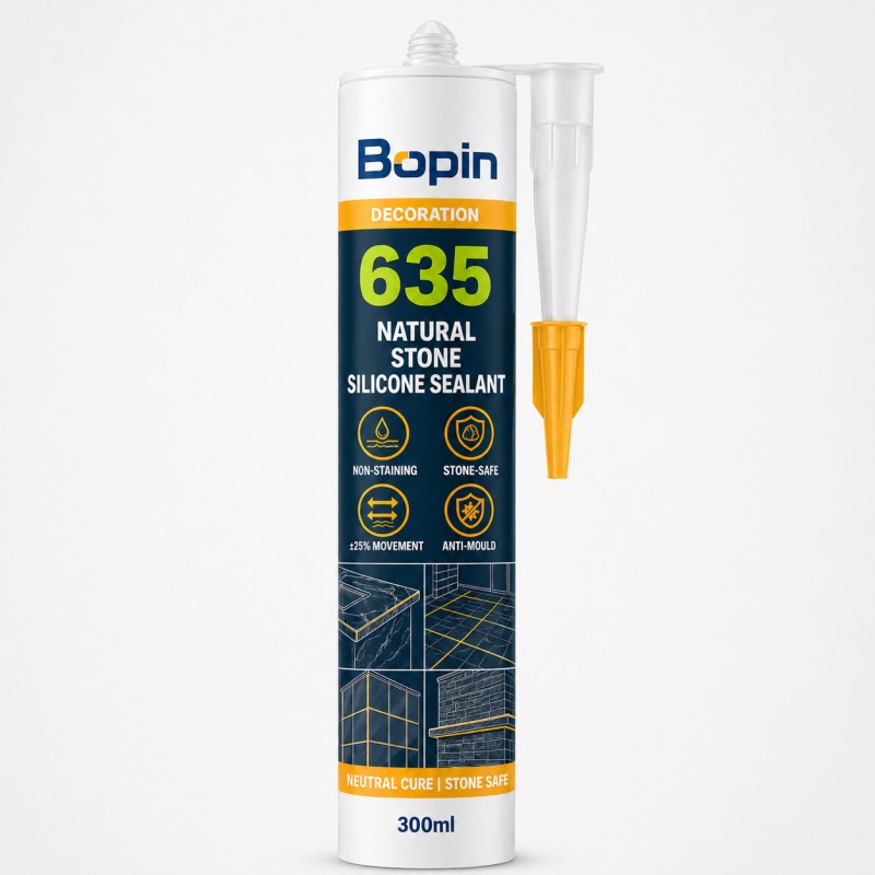 BoPin 635 Natural Stone Silicone Sealant