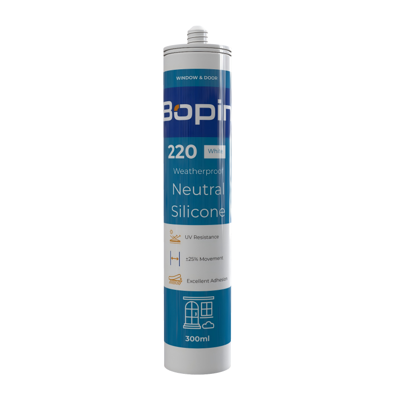 BoPin 220 Sellador de silicona para puertas y ventanas