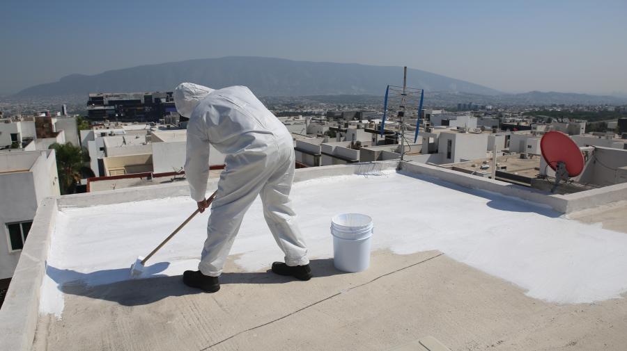 White Roof Coating