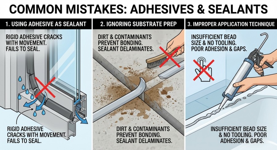Common mistakes illustration