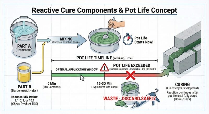 Stump Curing Process Sealant Curing Methods Explained: Moisture-Cure, Reactive, UV-Cure, And ...