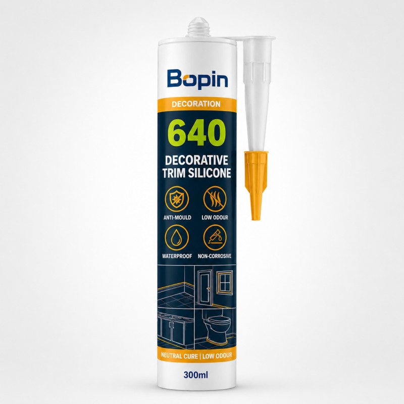 BoPin 640 Decorative Trim Silicone Sealant