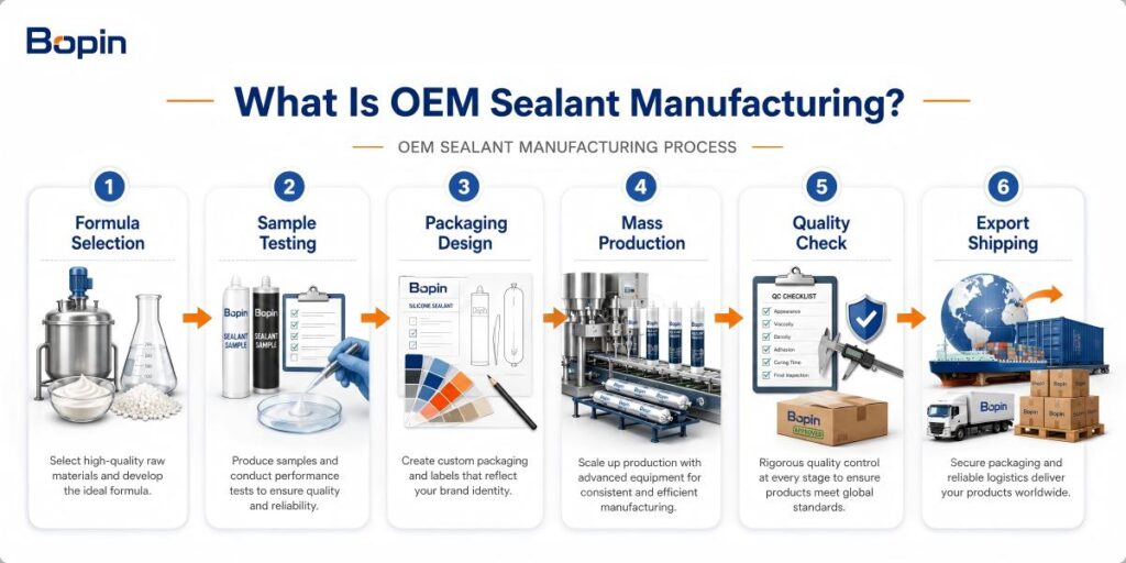 What Is OEM Sealant Manufacturing