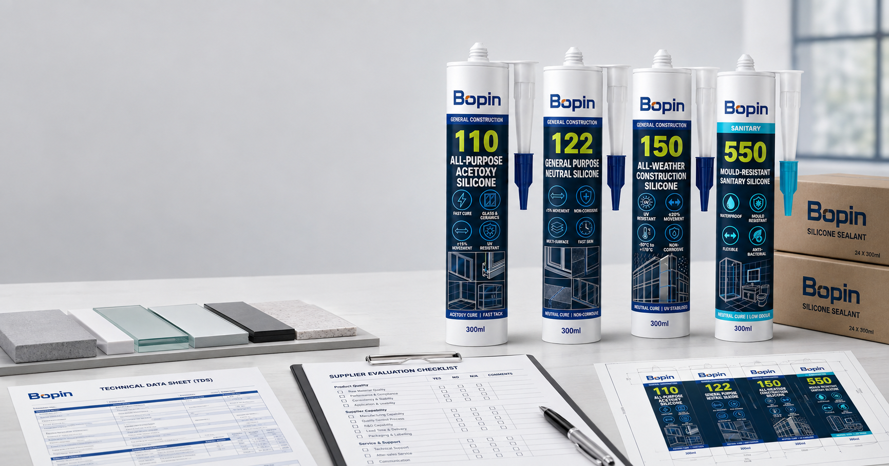 How importers evaluate a silicone sealant supplier before bulk ordering