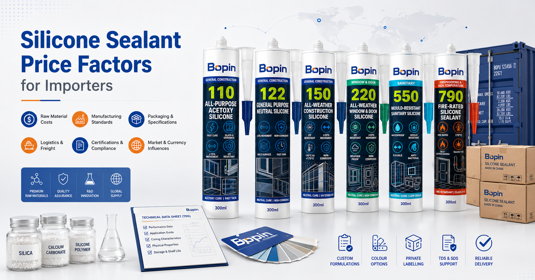 Why silicone sealant prices are different